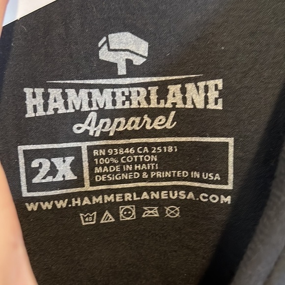 Hammerlane T Shirt NWT Size XXL - Picture 6 of 6